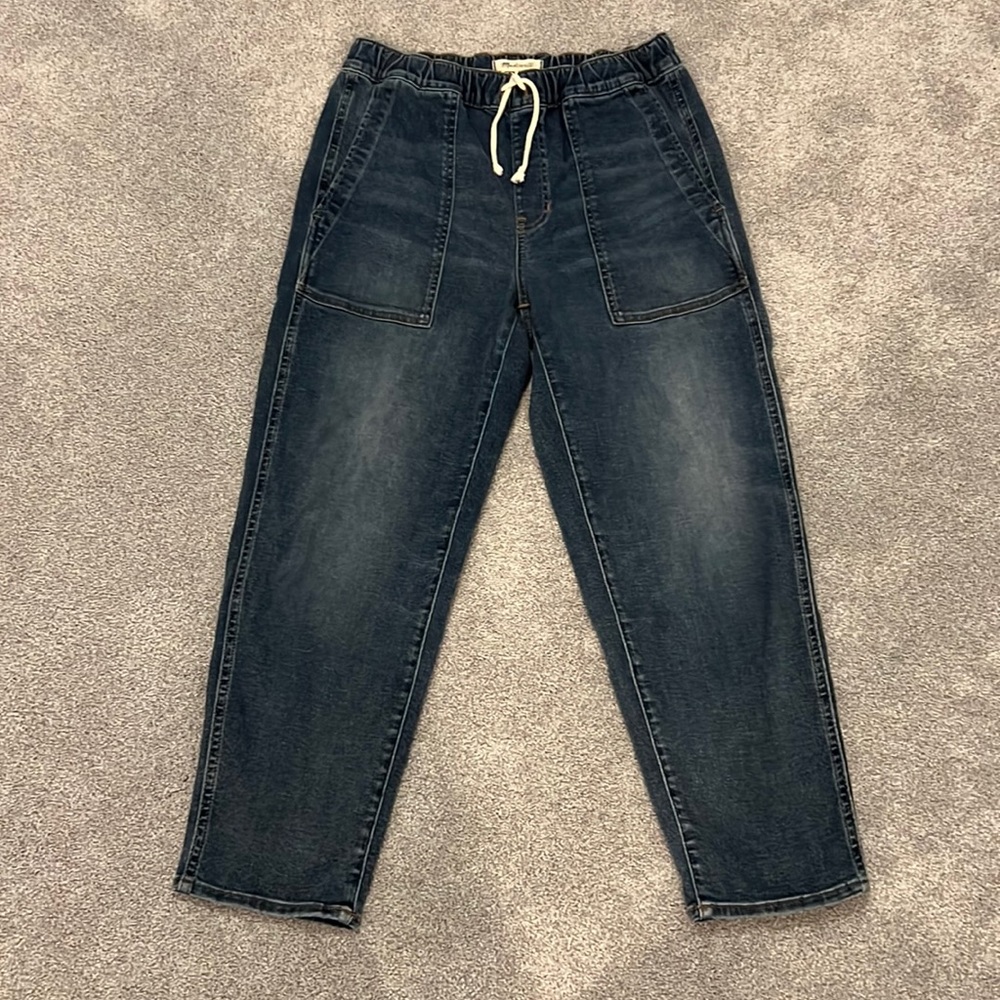 Madewell pull-on drawstring jean
